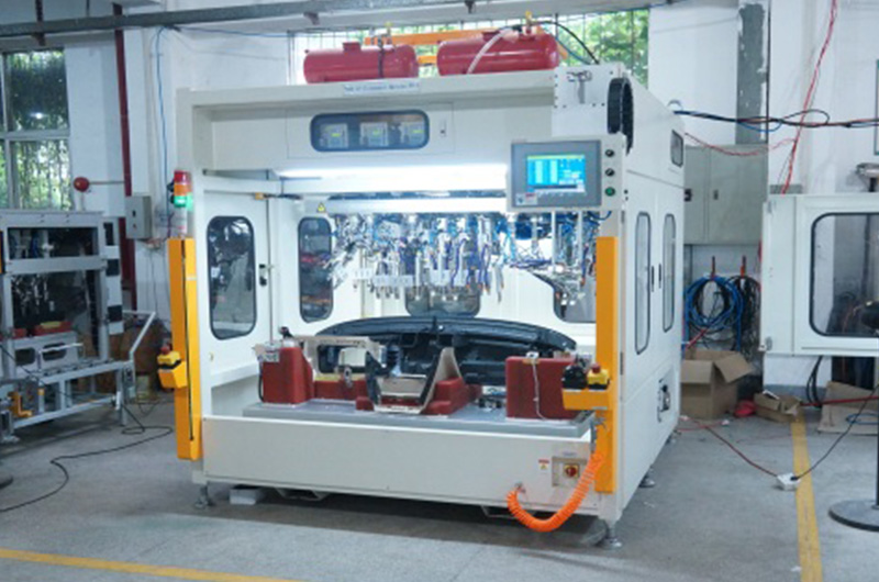 Single station dedicated welding machine