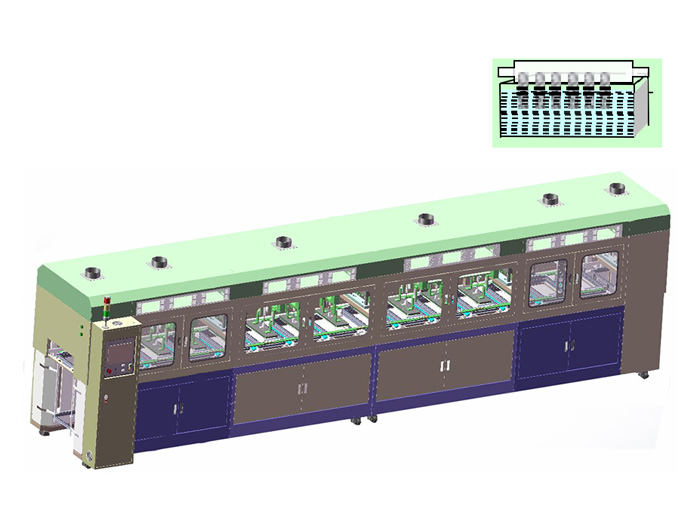 Automatic chemical repair machine